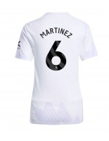 Ženske Nogometnih dresov Manchester United Lisandro Martinez #6 Gostujoči 2025-26 Kratki rokavi